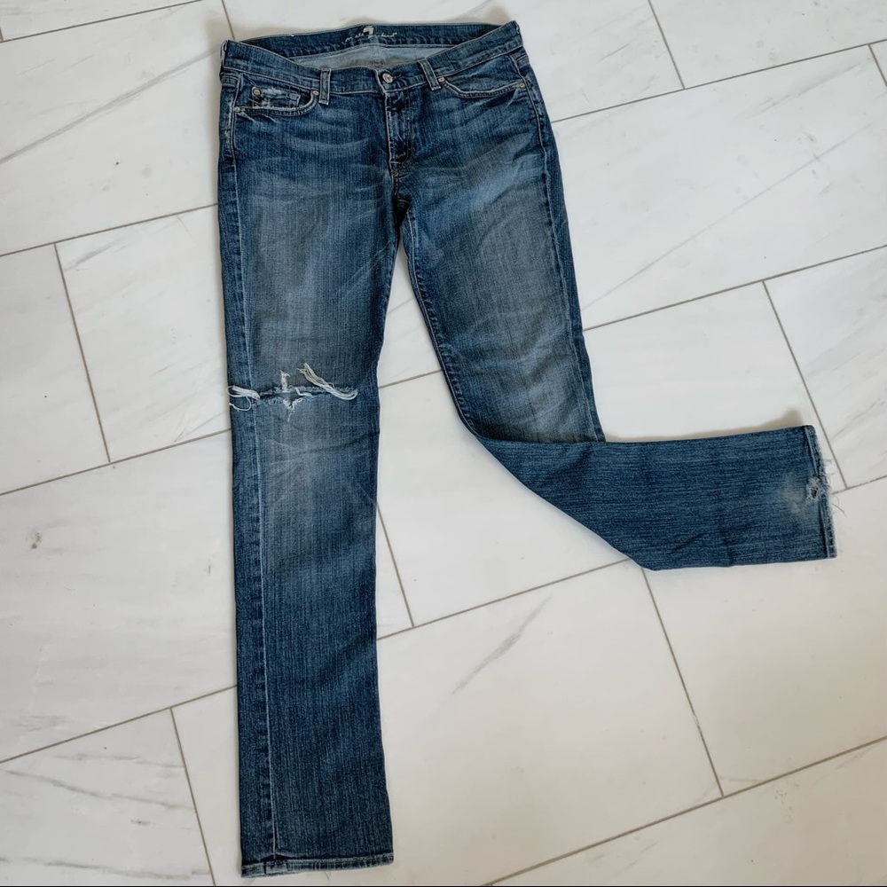 ♡ 7 FOR ALL MANKIND Low-waisted Jeans